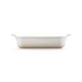 Le Creuset Stoneware Heritage 32cm Rectangular Deep Dish - Meringue - Potters Cookshop