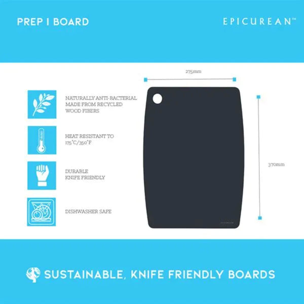 Epicurean Large Preparation Board - Slate
