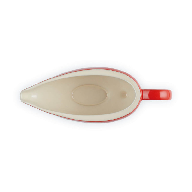 Le Creuset Stoneware Gravy Boat - Cerise