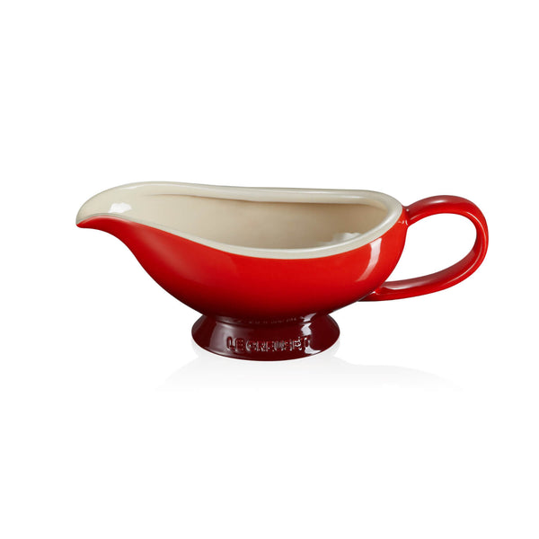 Le Creuset Stoneware Gravy Boat - Cerise