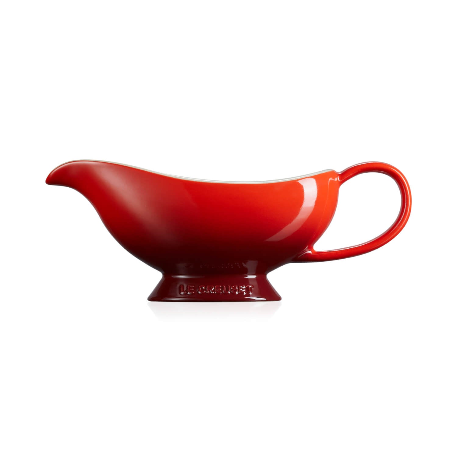 Buy Le Creuset Stoneware Gravy Boat Cerise Potters