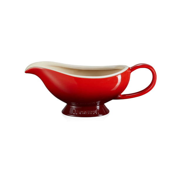 Le Creuset Stoneware Gravy Boat - Cerise