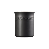 Le Creuset Stoneware Small Utensil Jar - Satin Black - Potters Cookshop