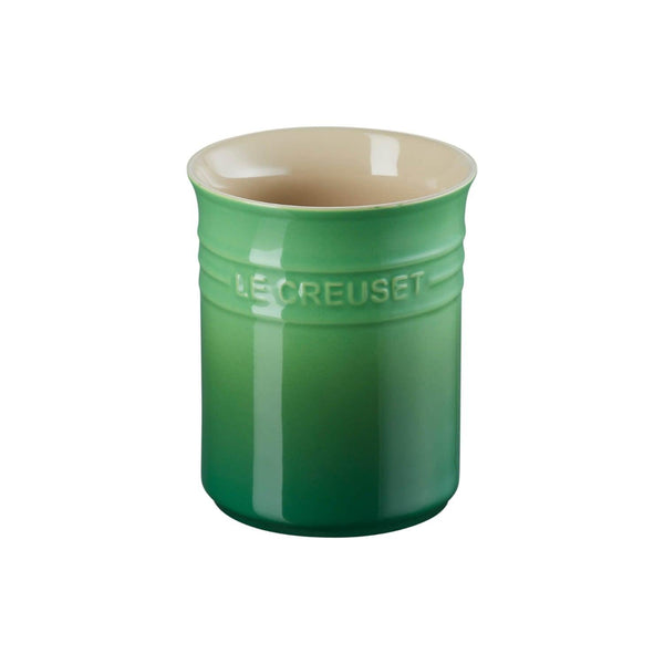 Le Creuset Stoneware Small Utensil Jar - Bamboo Green - Potters Cookshop