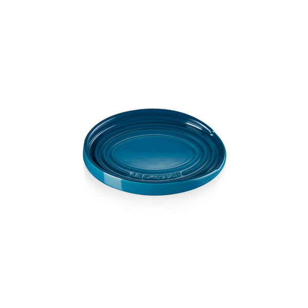 Le Creuset Stoneware Oval Spoon Rest - Deep Teal