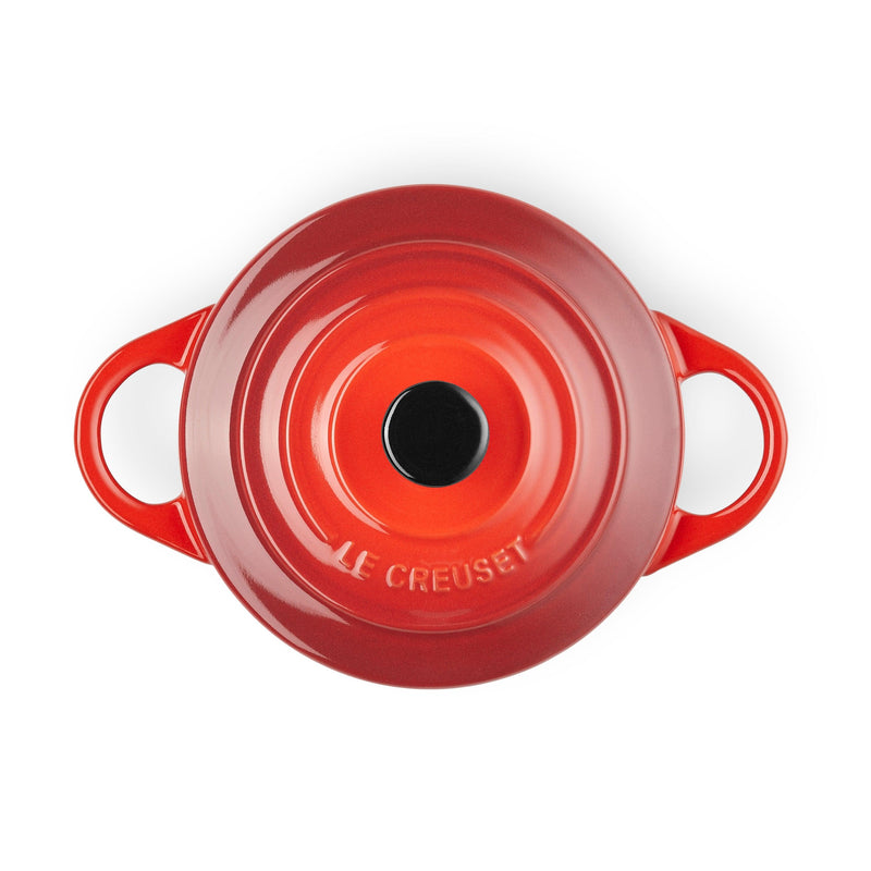 Le Creuset Stoneware Petite Round Casserole - Cerise - Potters Cookshop