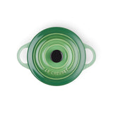 Le Creuset Stoneware Petite Round Casserole - Bamboo Green - Potters Cookshop