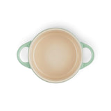 Le Creuset Stoneware Petite Round Casserole - Bamboo Green - Potters Cookshop