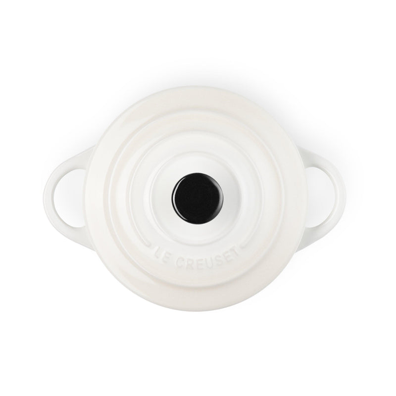 Le Creuset Stoneware Petite Round Casserole - Meringue - Potters Cookshop