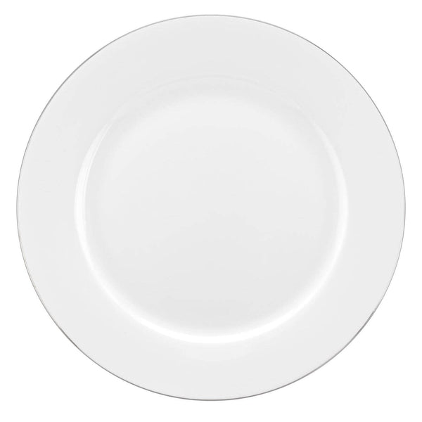 Royal Worcester Serendipity Platinum Dinner Plate - White