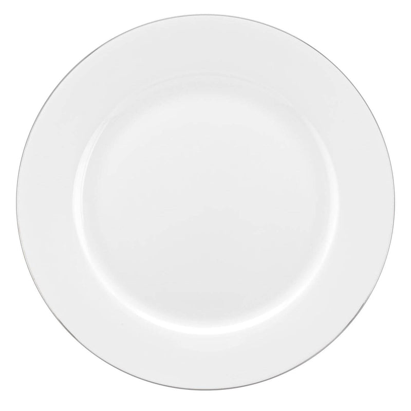 Royal Worcester Serendipity Platinum Dinner Plate - White
