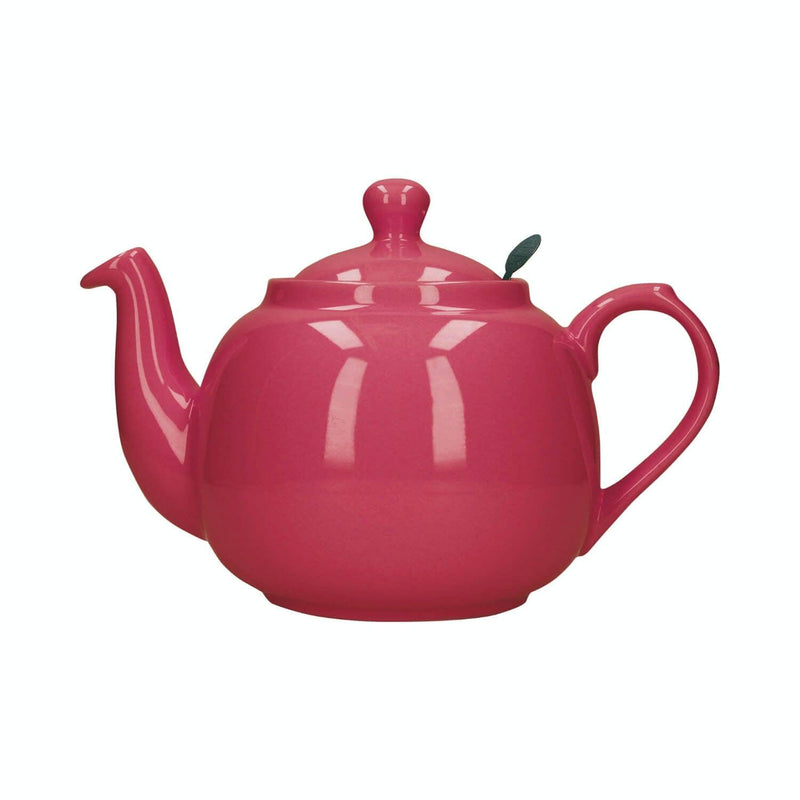 London Pottery Farmhouse 6 Cup Teapot - Pink - Potters Cookshop