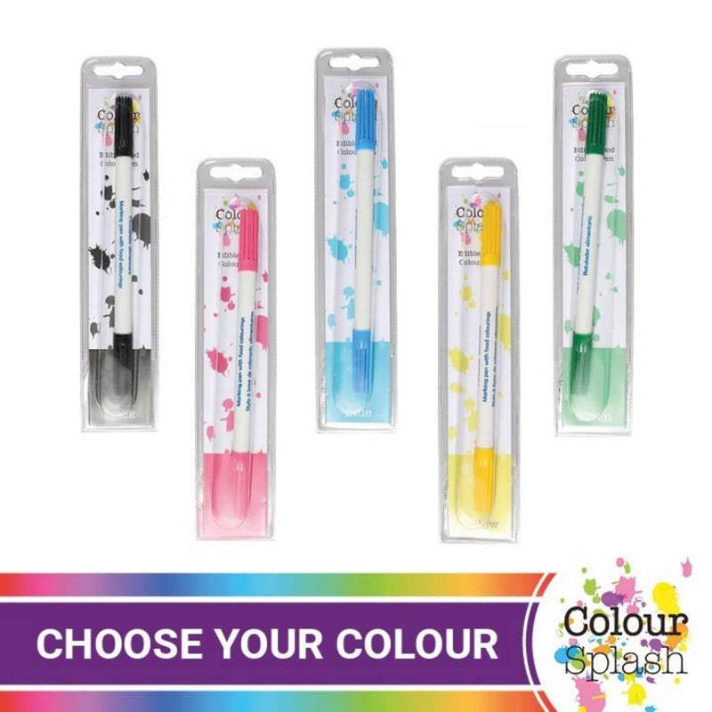 Culpitt Colour Splash Decorating Pen - Black - Potters Cookshop