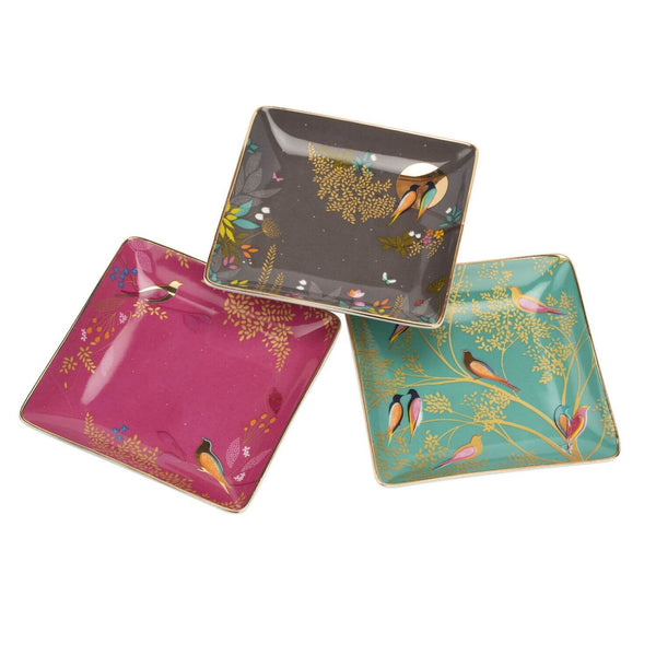 Sara Miller London Chelsea Square Trinket Dish Set - 3 Piece