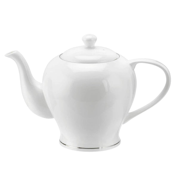 Royal Worcester Serendipity Platinum 4 Cup Teapot - White