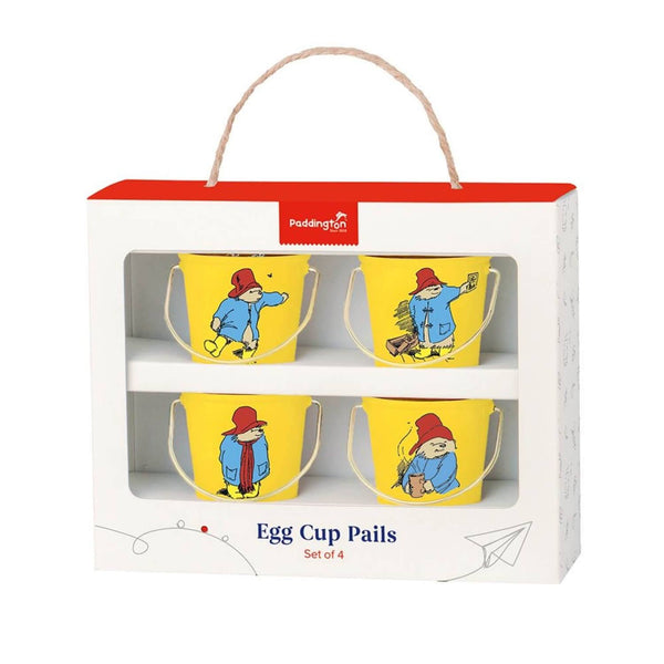 Paddington Bear 4 Piece Egg Pail Set - Yellow - Potters Cookshop