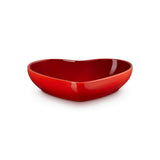 Le Creuset 20cm Heart Stoneware Bowl - Cerise