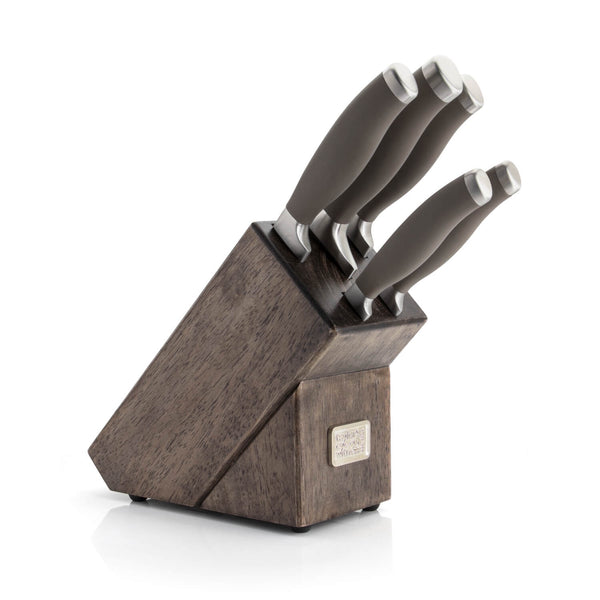 Taylor's Eye Witness Syracuse 5 Piece Knife Block Set - Ash