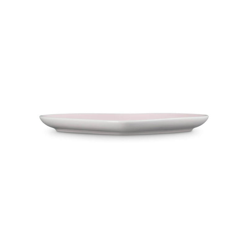 Le Creuset 23cm Heart Stoneware Plate - Shell Pink