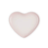 Le Creuset 23cm Heart Stoneware Plate - Shell Pink