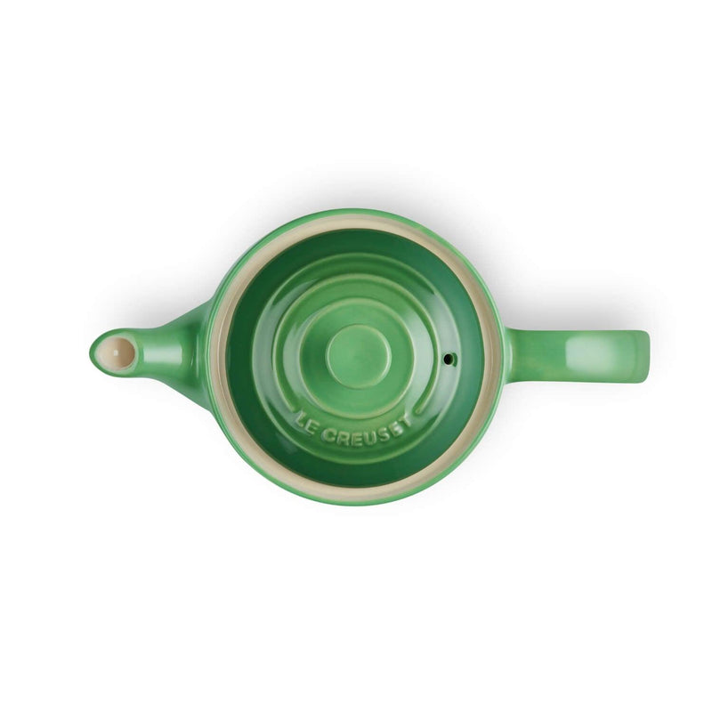 Le Creuset Stoneware Grand Teapot - Bamboo Green - Potters Cookshop