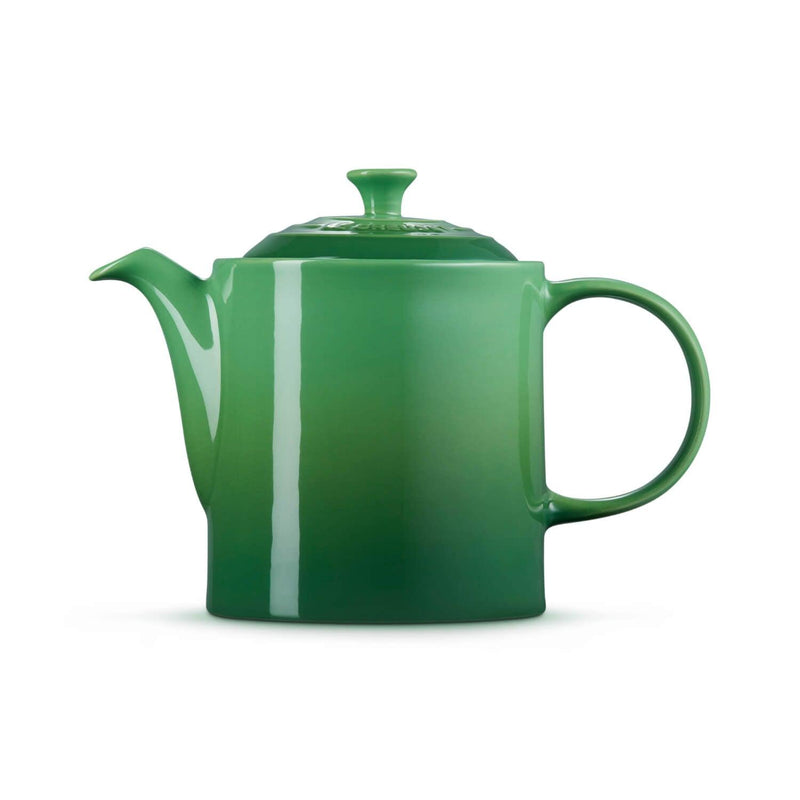 Le Creuset Stoneware Grand Teapot - Bamboo Green - Potters Cookshop