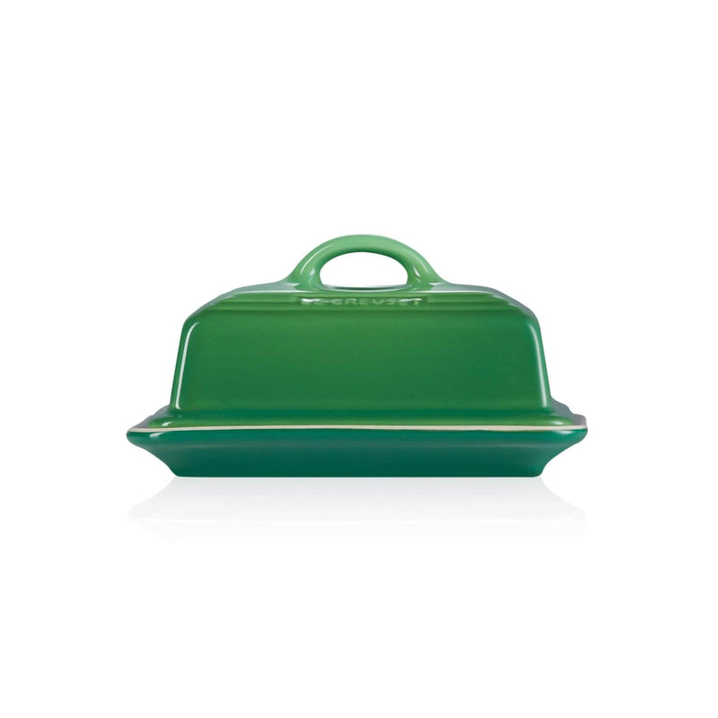 Le Creuset Stoneware Butter Dish - Bamboo Green - Potters Cookshop