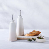 Le Creuset 300ml Stoneware Oil & Vinegar Set - Meringue