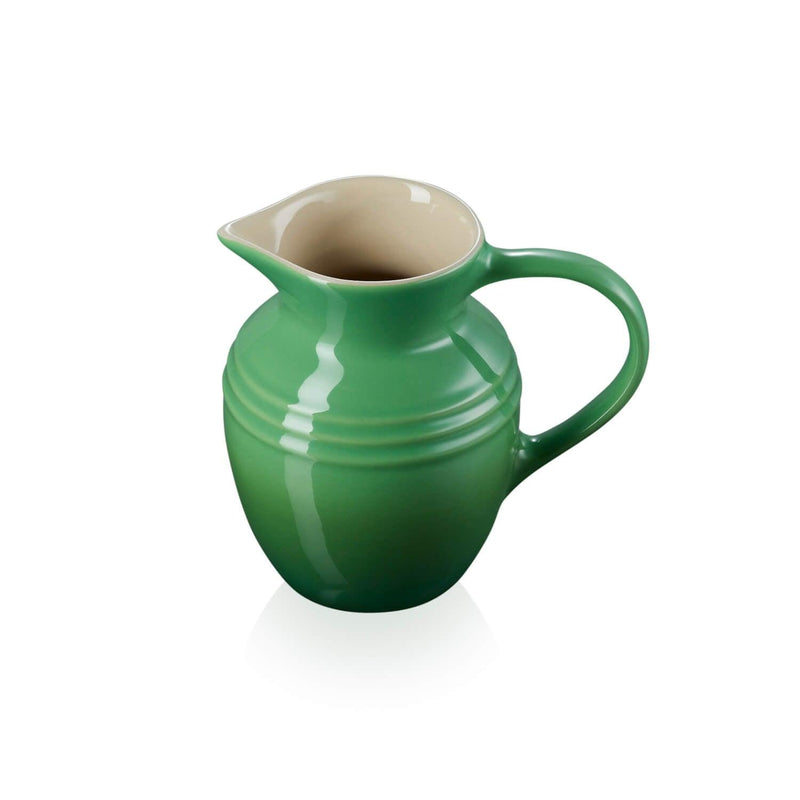 Le Creuset Stoneware Breakfast Jug - Bamboo Green - Potters Cookshop