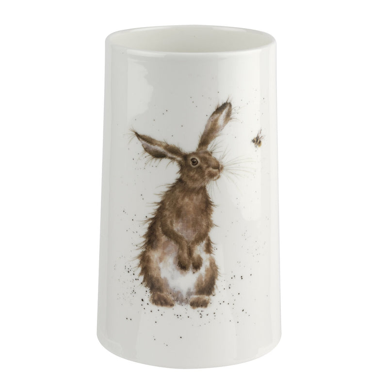 Royal Worcester Wrendale Vase - The Hare and The Bee