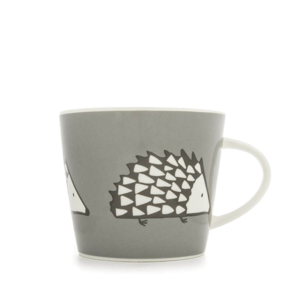 Scion Living Spike 350ml Porcelain Mug - Grey