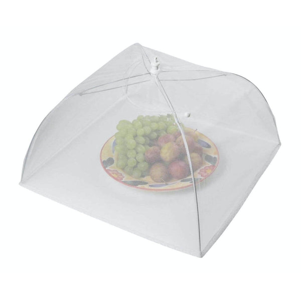 KitchenCraft White Umbrella Food Cover - 40cm - Potters Cookshop