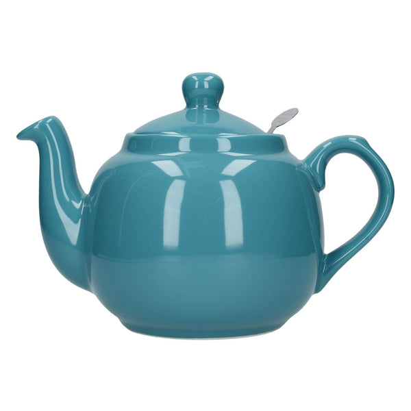 London Pottery Farmhouse 4 Cup Teapot - Aqua - Potters Cookshop