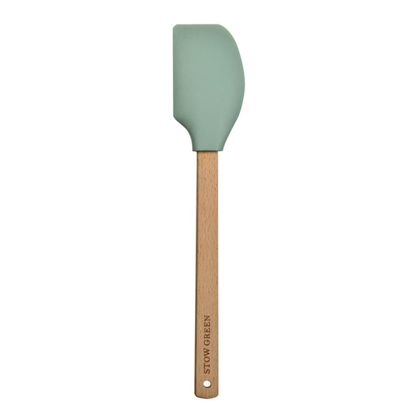 Stow Green The Pantry Spatula with Wooden Handle - Sage Green