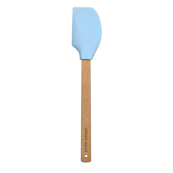 Stow Green The Pantry Spatula with Wooden Handle - Blue