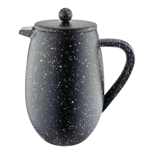 Grunwerg 8 Cup Cafe Ole Cafetiere - Black Granite - Potters Cookshop