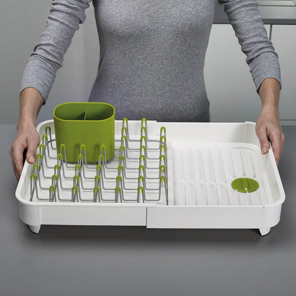 Joseph Joseph Extend Expandable Dish Drainer - White - Potters Cookshop