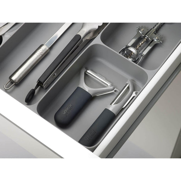 Joseph Joseph DrawerStore Cutlery, Utensil & Gadget Organiser - Grey - Potters Cookshop