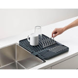 Joseph Joseph Flip Up Adjustable Draining Board - Grey - Potters Cookshop