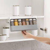 Joseph Joseph CupboardStore Under-Shelf Spice Rack - Grey - Potters Cookshop