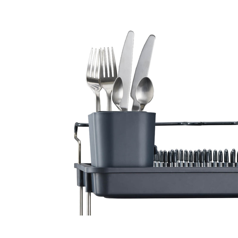 Excel Hardware Dish Rack Buy Joseph Joseph | Excel 2-Tier Steel Dish Rack - Grey – Potters Cookshop