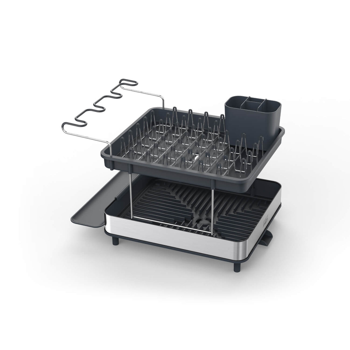 Grey dish rack best sale
