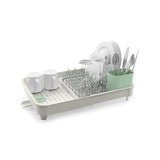 Joseph Joseph Extend Expandable Dish Rack - Light Stone & Sage Green