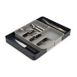 Joseph Joseph DrawerStore Expanding Cutlery Tray - Grey - Potters Cookshop