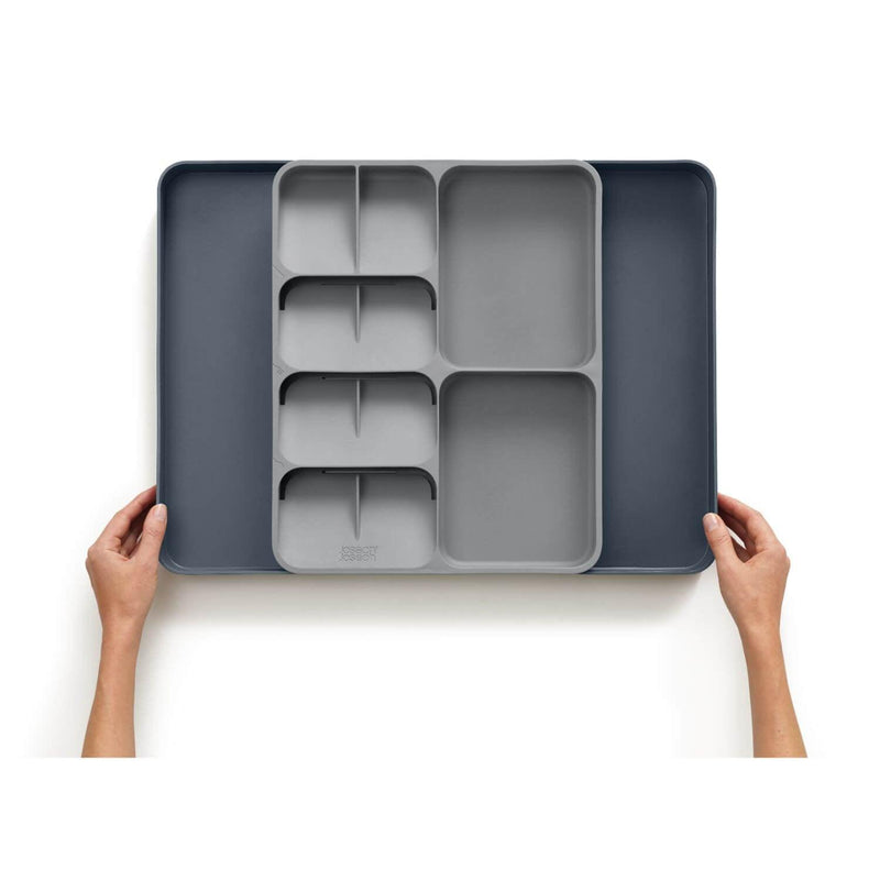 Joseph Joseph DrawerStore Expanding Cutlery Tray - Grey - Potters Cookshop