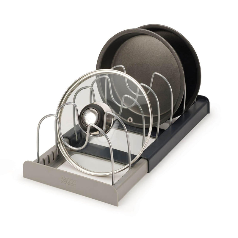 Joseph Joseph DrawerStore Expanding Cookware Organisation - Grey - Potters Cookshop