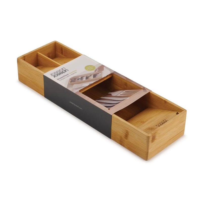 Joseph Joseph DrawerStore Bamboo Cutlery Organisation - Potters Cookshop