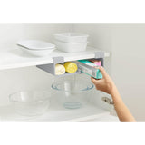 Joseph Joseph Cupboard Store Film Foil & Bag Organiser - Grey - Potters Cookshop