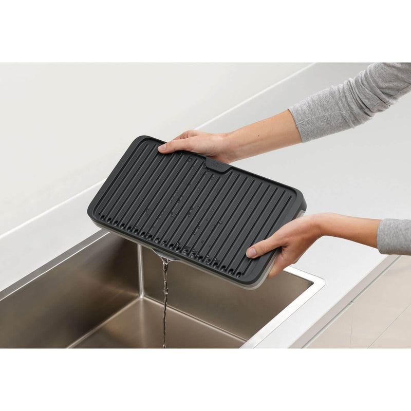 Joseph Joseph Tier Expandable Draining Mat - Grey - Potters Cookshop