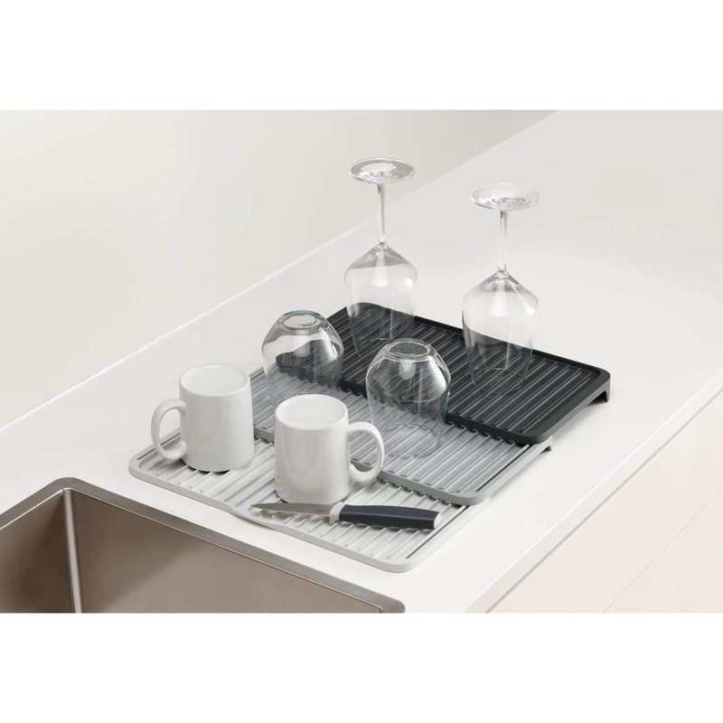 Joseph Joseph Tier Expandable Draining Mat - Grey - Potters Cookshop